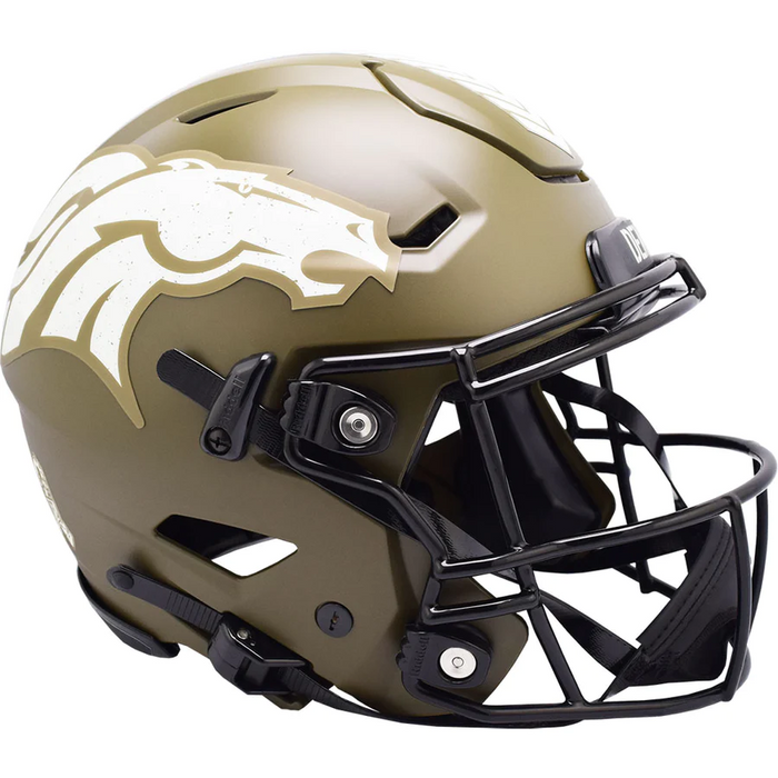 Denver Broncos Authentic Full Size SpeedFlex Helmet - Salute To Service