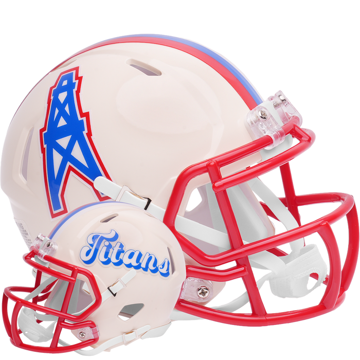 Tennessee Titans Riddell Mini Speed Helmet - RETRO - Game Day Treasures