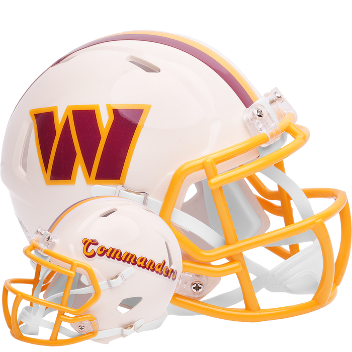Washington Commanders Riddell Mini Speed Helmet - RETRO - Game Day Treasures