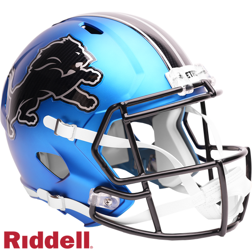 Detroit Lions Replica Riddell Speed Helmet - 2026 Rivalries - Game Day Treasures