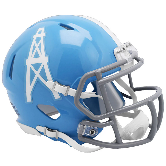 Houston Oilers Mini Throwback Speed Helmet - 1960 to 1962 - Game Day Treasures