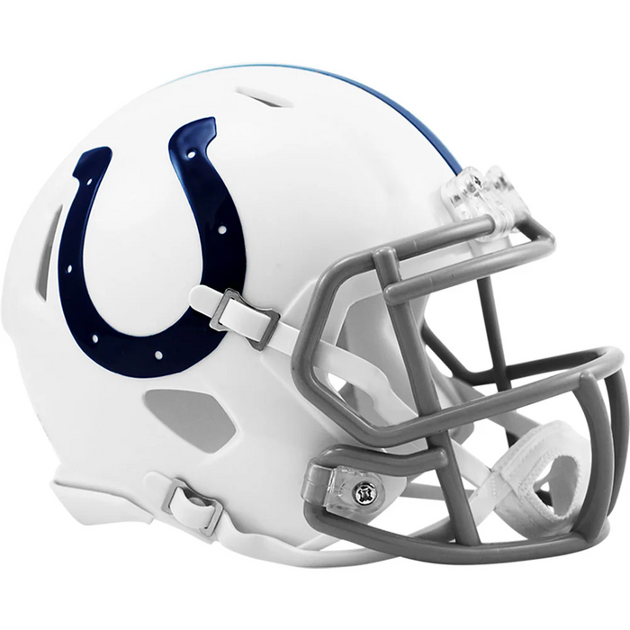 Indianapolis Colts Mini Throwback Speed Helmet - 2004 to 2019 - Game Day Treasures