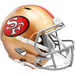 San Francisco 49ers Replica Throwback Speed Helmet (1964-1995) - Game Day Treasures