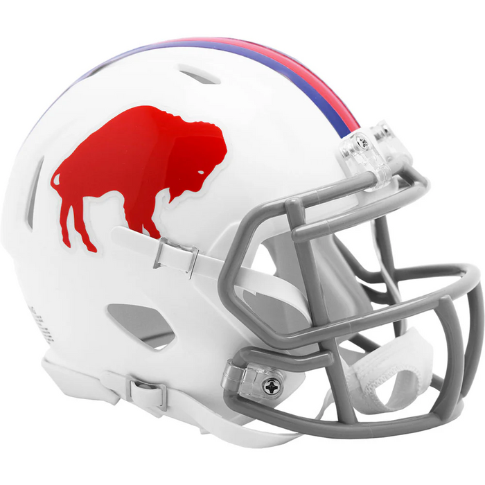 Buffalo Bills Mini Throwback Speed Helmet - 1965 to 1973 - Game Day Treasures