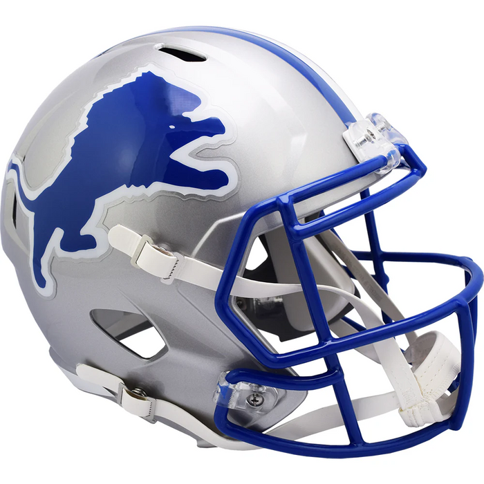 Detroit Lions Replica Throwback Speed Helmet (1983-2002) - Game Day Treasures