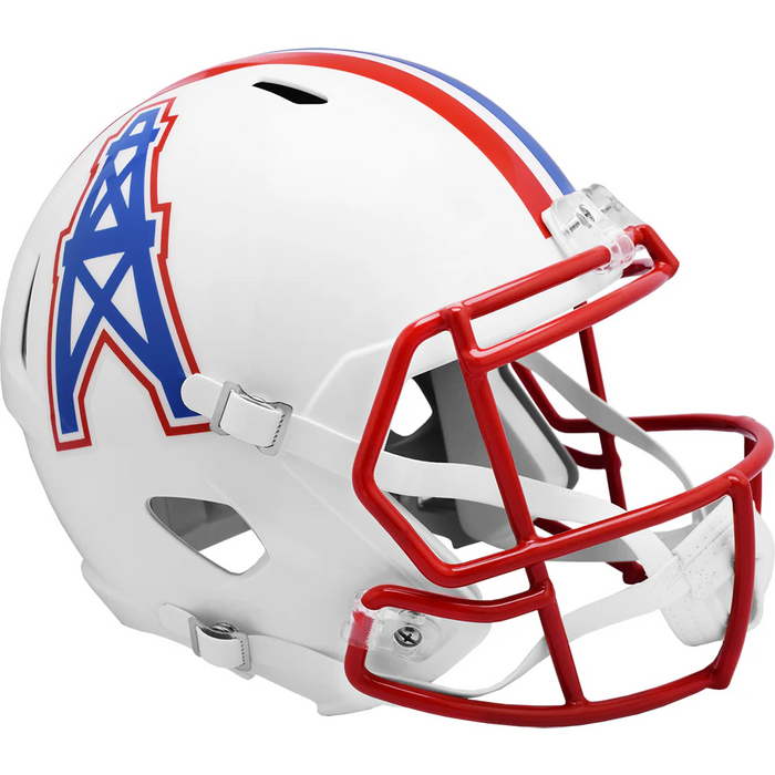 Houston Oilers Replica Throwback Speed Helmet (1981-1998) - Game Day Treasures