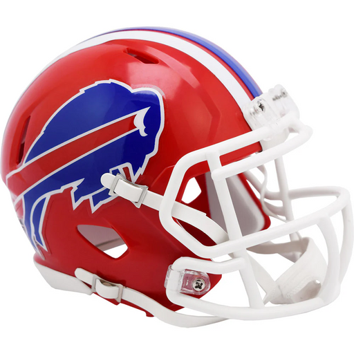 Buffalo Bills Mini Throwback Speed Helmet - 1987 to 2001 - Game Day Treasures