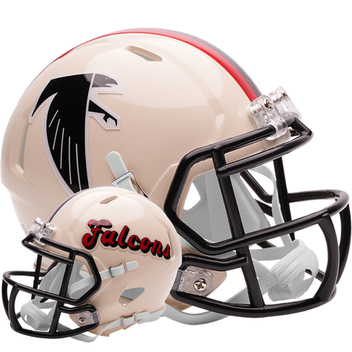 Atlanta Falcons Riddell Mini Speed Helmet - RETRO - Game Day Treasures