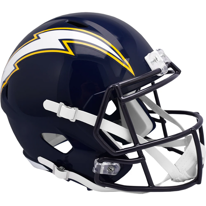 San Diego Chargers Replica Throwback Speed Helmet (1988-2006) - Game Day Treasures