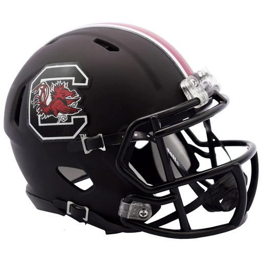 South Carolina Gamecocks Mini Speed Helmet - Matte Black - Game Day Treasures