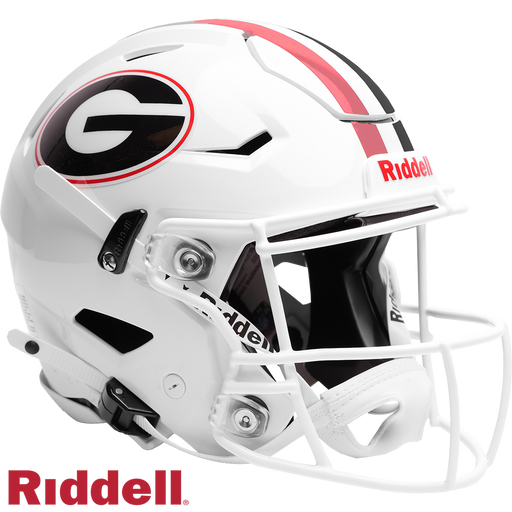 Georgia Bulldogs Authentic SpeedFlex Helmet - White - Game Day Treasures