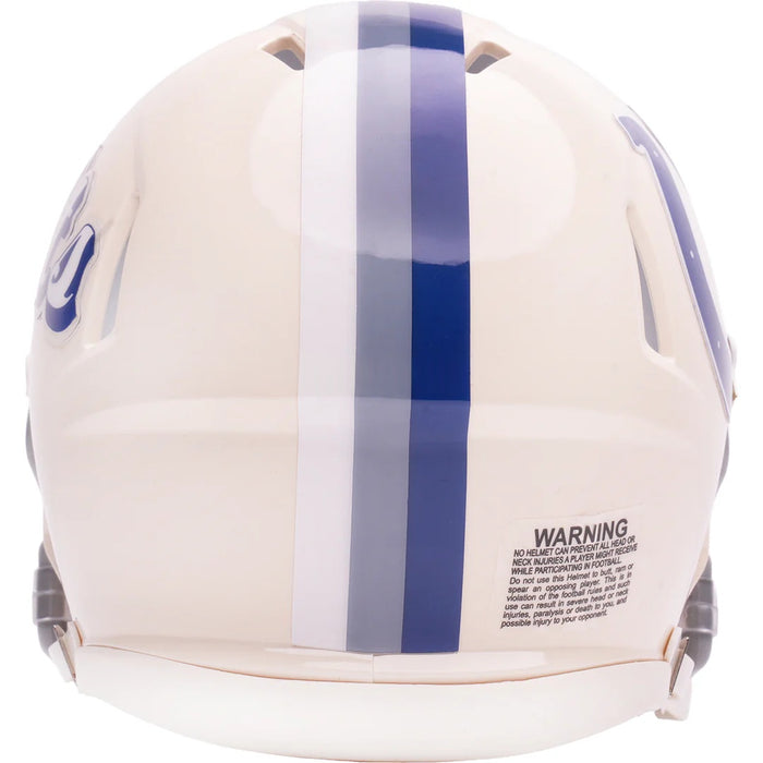 Indianapolis Colts Riddell Mini Speed Helmet - RETRO