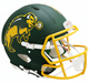 North Dakota State Bison Authentic Speed Helmet - Flat Green - Game Day Treasures