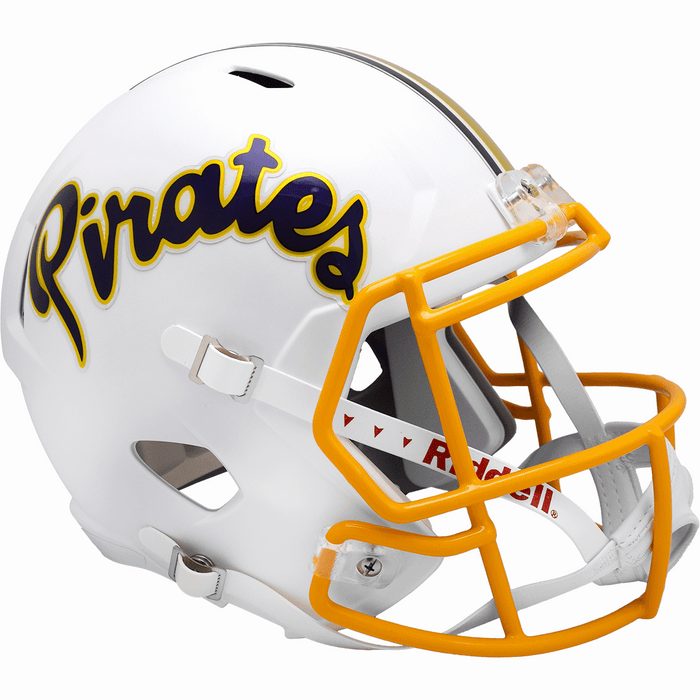 East Carolina Pirates Replica Speed Helmet - Matte White - Game Day Treasures