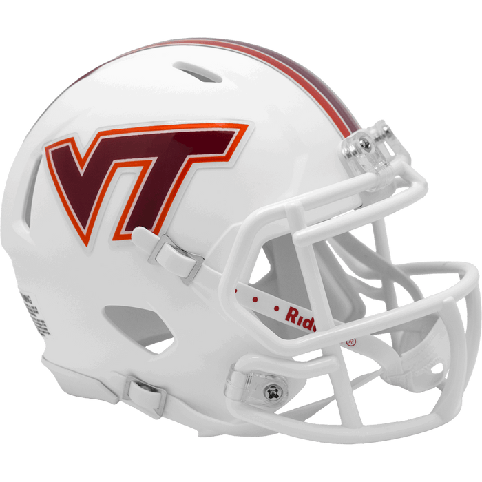 Virginia Tech Hokies Riddell Mini Speed Helmet - White - Game Day Treasures