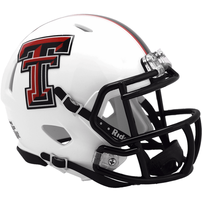 Texas Tech Red Raiders Mini Speed Helmet - 2024 White - Game Day Treasures