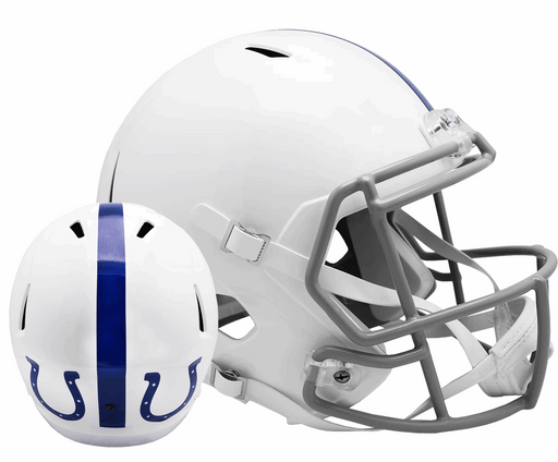 Indianapolis Colts Replica Throwback Speed Helmet (1956) - Game Day Treasures