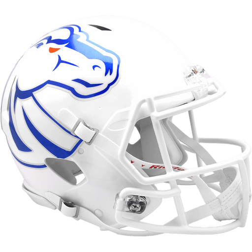Boise State Broncos Authentic Speed Helmet - White - Game Day Treasures