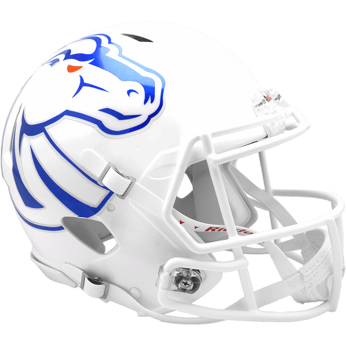 Boise State Broncos Authentic Speed Helmet - White - Game Day Treasures