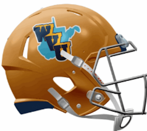 West Virginia Mountaineers Replica Speed Helmet - Satin Navy - Game Day Treasures