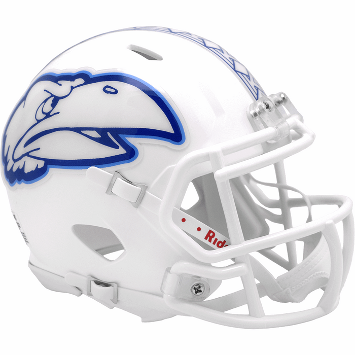 Kansas Jayhawks Riddell Mini Speed Helmet - White - Game Day Treasures