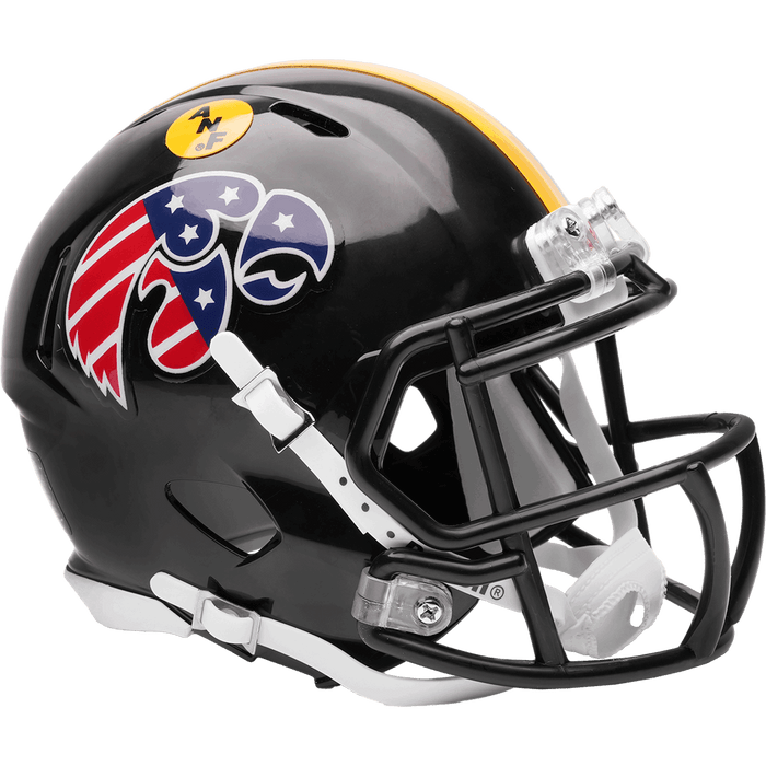 Iowa Hawkeyes Mini Speed Helmet - Stars and Stripes - Game Day Treasures