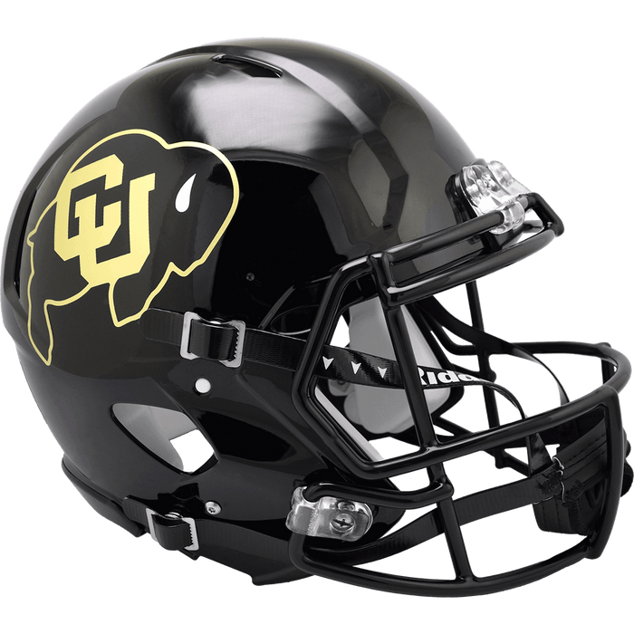 Colorado Buffaloes Authentic Speed Helmet - Black - Game Day Treasures