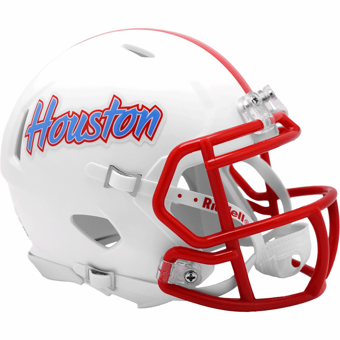 Houston Cougars Riddell Mini Speed Helmet - White - Game Day Treasures