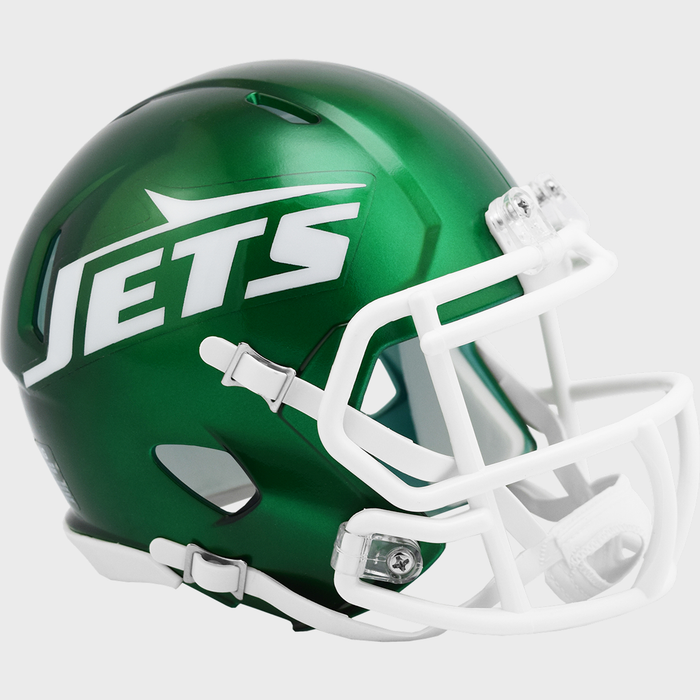New York Jets Riddell Mini Speed Helmet - Tribute