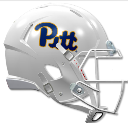 Pittsburgh Panthers Riddell Mini Speed Helmet - White
