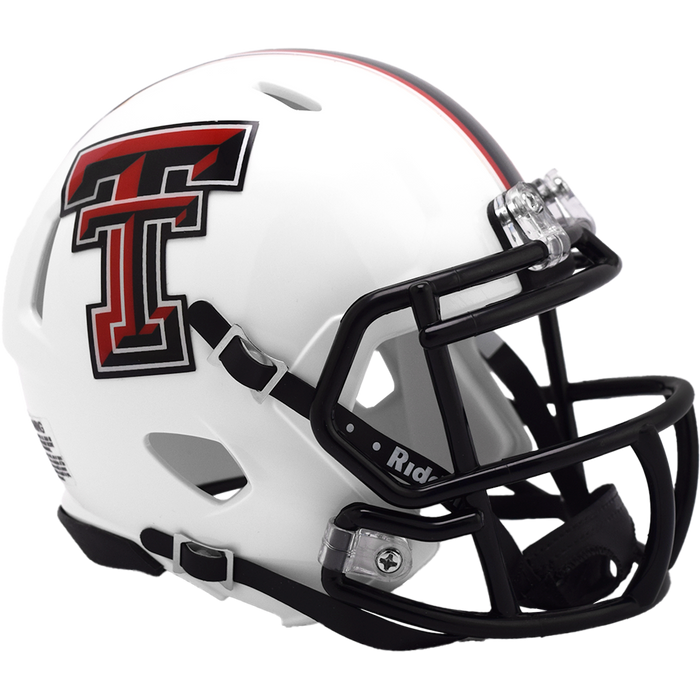 Texas Tech Red Raiders Riddell Mini Speed Helmet - 2024 White