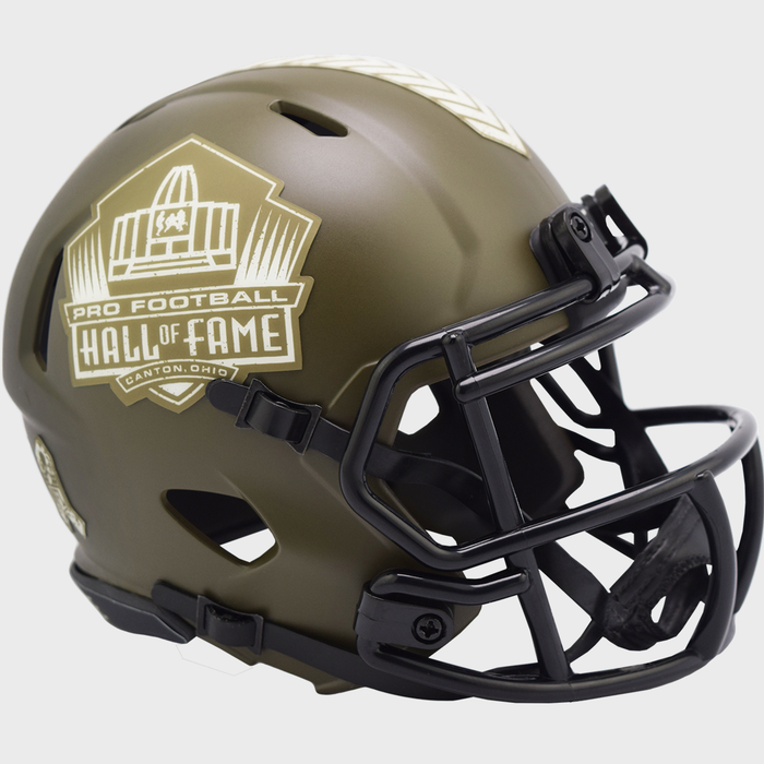 NFL Hall of Fame Riddell Mini Speed Helmet - Salute To Service
