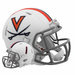 Virginia Cavaliers Mini Speed Helmet - Matte White - Game Day Treasures