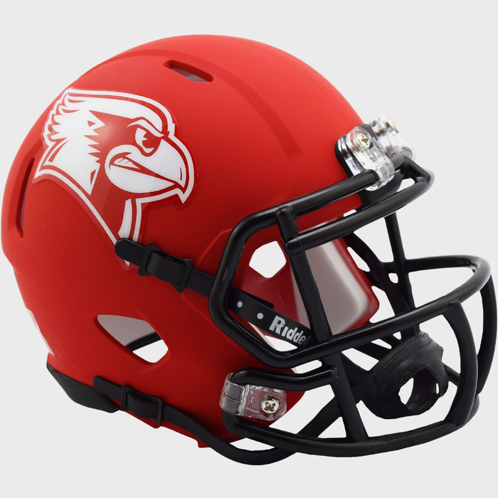 Illinois State Redbirds Riddell Mini Speed Helmet - Red