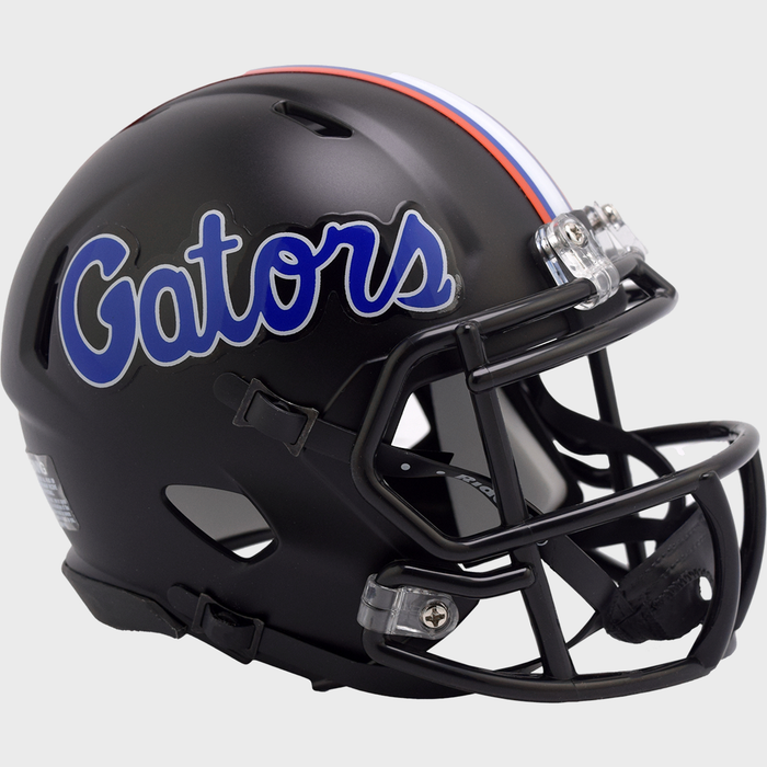 Florida Gators Riddell Mini Speed Helmet - Satin Black