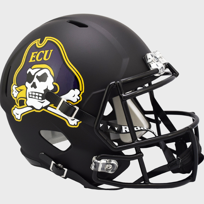 East Carolina Pirates Replica Full Size Speed Helmet - Matte Black