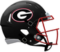 Georgia Bulldogs Replica Riddell Speed Helmet - Black - Game Day Treasures