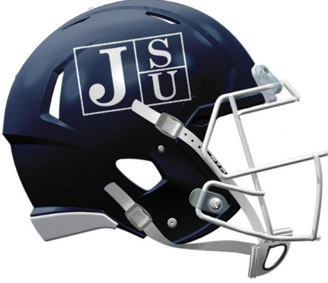 Jackson State Tigers Riddell Mini Speed Helmet - Blue - Game Day Treasures