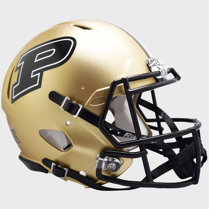 Purdue Boilermakers Authentic Full Size Speed Helmet - Gold — Game Day ...
