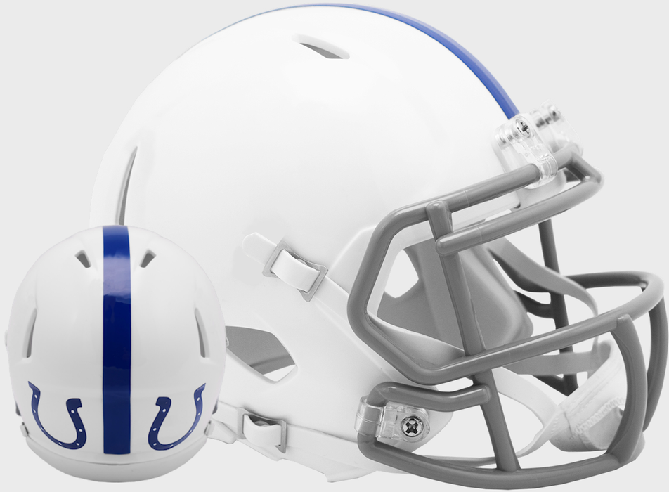 Indianapolis Colts Replica Full Size Throwback Speed Helmet - 1956