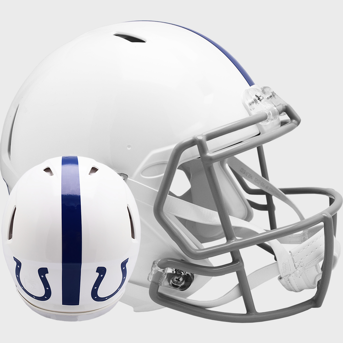 Indianapolis Colts Authentic Full Size Throwback Speed Helmet - 1956