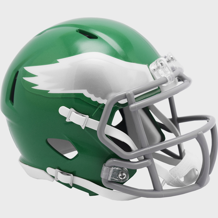 Philadelphia Eagles Riddell Mini Speed Helmet - 2023 Kelly Green