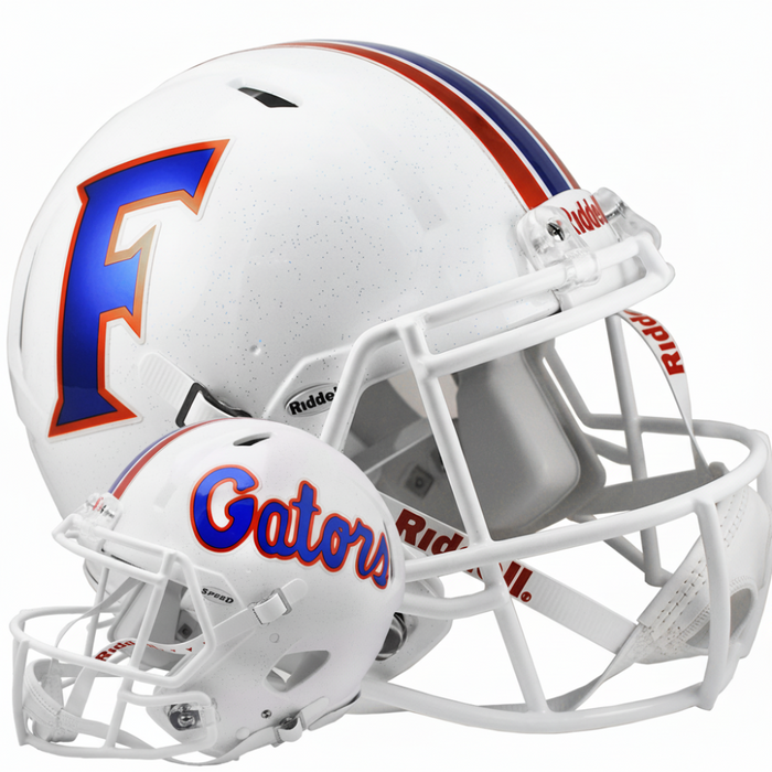 Florida Gators Authentic Speed Helmet - Chrome Decals - Game Day Treasures