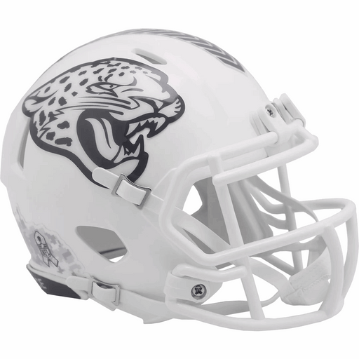 Jacksonville Jaguars Mini Speed Helmet - Salute To Service 2024 - Game Day Treasures