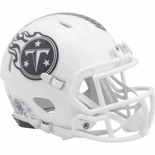 Tennessee Titans Mini Speed Helmet - Salute To Service 2024 - Game Day Treasures