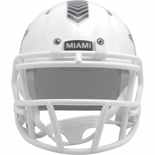 Miami Dolphins Mini Speed Helmet - Salute To Service 2024 - Game Day Treasures