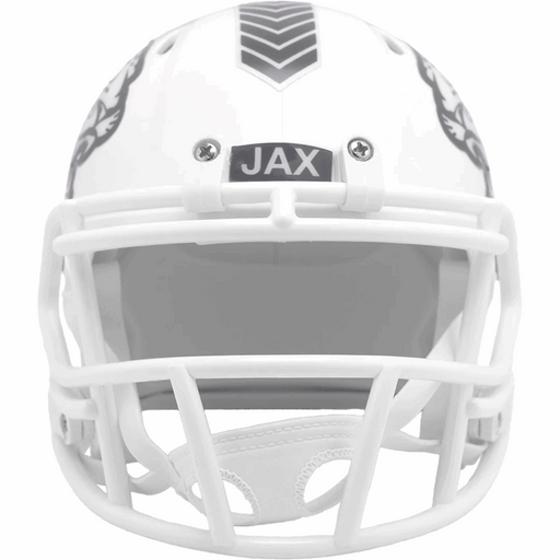 Jacksonville Jaguars Mini Speed Helmet - Salute To Service 2024 - Game Day Treasures