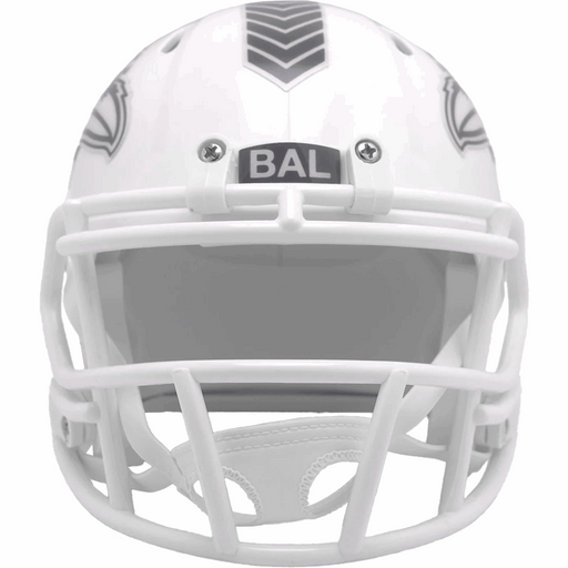 Baltimore Ravens Mini Speed Helmet - Salute To Service 2024 - Game Day Treasures