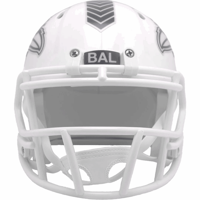 Baltimore Ravens Mini Speed Helmet - Salute To Service 2024 - Game Day Treasures