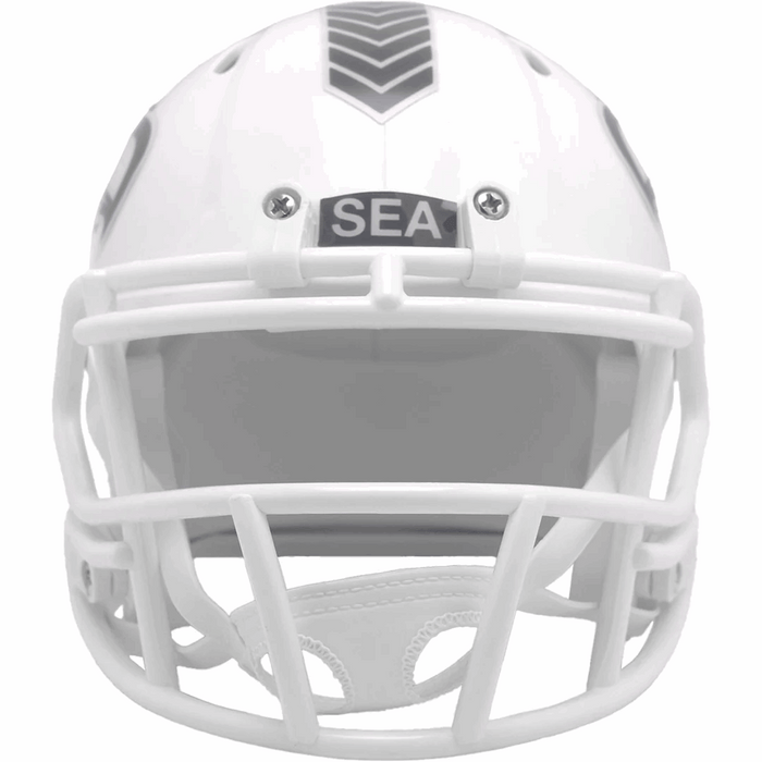 Seattle Seahawks Mini Speed Helmet - Salute To Service 2024 - Game Day Treasures